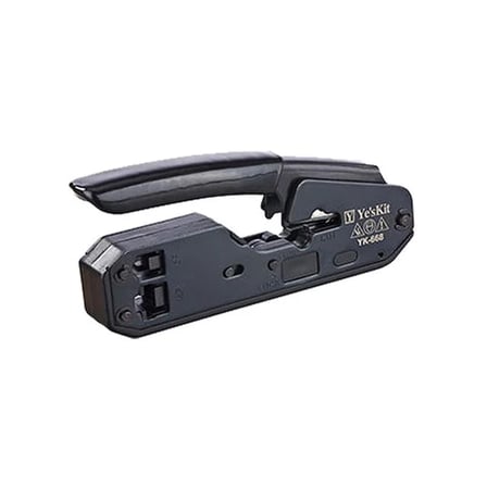 Powermaster YK-668 Çok Fonksiyonlu RJ11 RJ12 RJ45 3in1 Kablo Kesme - Soyma - Konnektör Çakma Pensesi