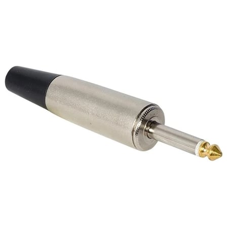 6.3 Mm Canon Tip Gold Nikel Mono Gitar Jack