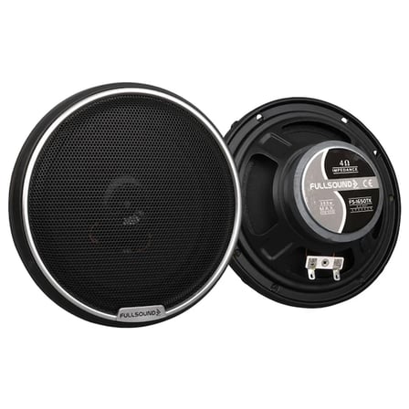 Fullsound FS-1650TK 16 CM 6'' 200 Watt Tweeterlı Kapaklı Oto Hoparlör (2'li Takım)