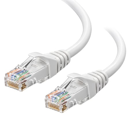 Herz CAT6 Beyaz 20 Metre RJ45 Patch Network Ethernet İnternet Kablosu