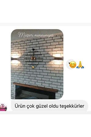 Pendulo Minimalist Duvar Saati Dekoratif Metal (MOBİLYA) Duvar Saati