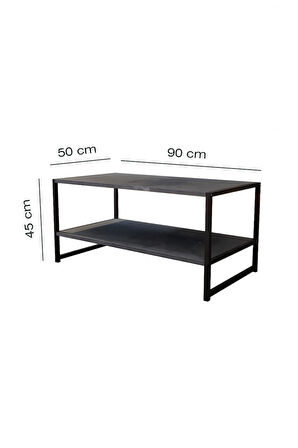 Modern & Şık Orta Sehpa Metal Çerçeve ile Dayanıklı Tasarım, Minimalist ve Fonksiyonel, Salon ,Ofis