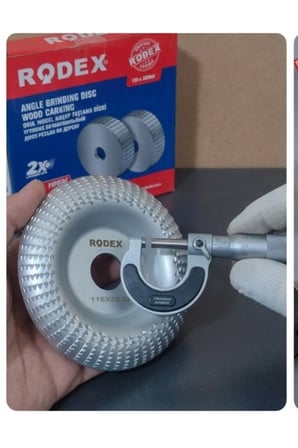 2 Adet 115 mm Ahşap Törpüleme Taşlama Diski Avuç Taşlama Uyumlu Ahşap Oyma Eğe Kesici Disk Zımpara