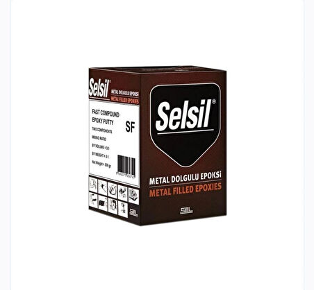 SELSİL METAL DOLGULU EPOKSİ MACUN (SF) 500GR