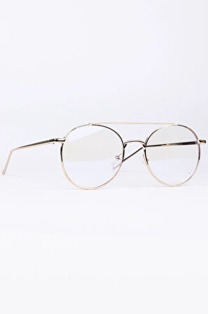 Gold Metal Mavi Işık Korumalı Bilgisayar Ekran Gözlüğü