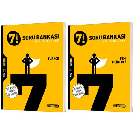Hız 2027 7. Sınıf Türkçe + Fen Bilimleri Bağlam Temelli Soru Bankası Seti 2 Kitap Maarif Model