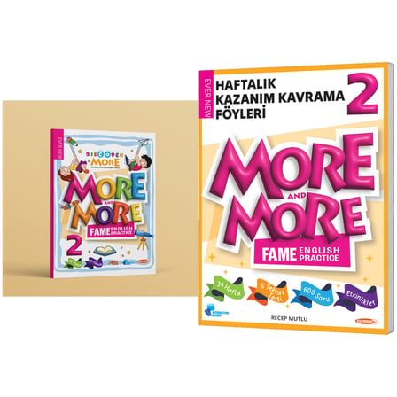 Kurmay Elt 2027 2. Sınıf Discover Reading - Haftalık Föy Seti 1 Kitap + 40 Föy Maarif Model