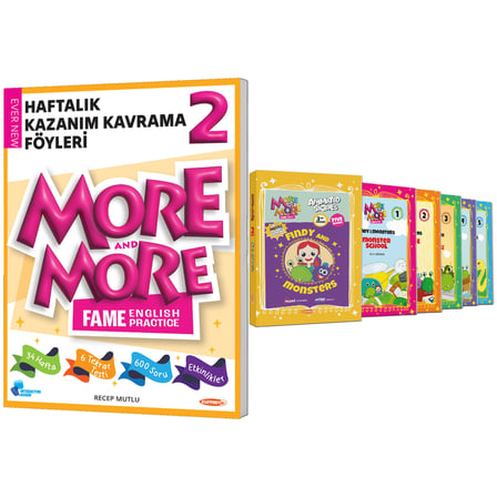 Kurmay Elt 2027 2. Sınıf Haftalık Föy - Hikaye Seti 5 Kitap + 40 Föy Maarif Model