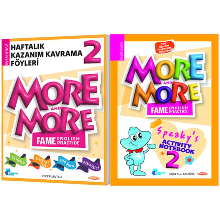 Kurmay Elt 2027 2. Sınıf Haftalık Föy - Speakys Activity Notebook Seti 1 Kitap + 40 Föy Maarif Model