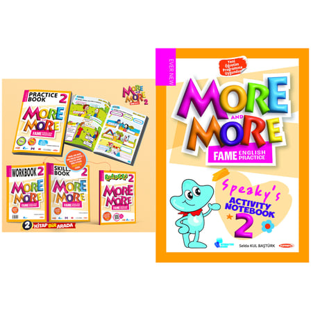 Kurmay Elt 2027 2. Sınıf Practice Book - Speakys Activity Notebook Seti 4 Kitap Maarif Model