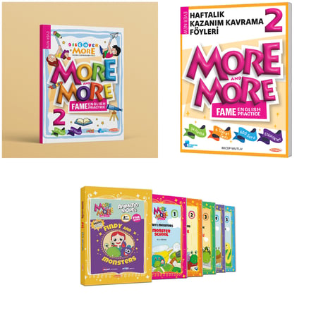 Kurmay Elt 2027 2. Sınıf Discover Reading - Haftalık Föy - Hikaye Seti 6 Kitap + 40 Föy Maarif Model