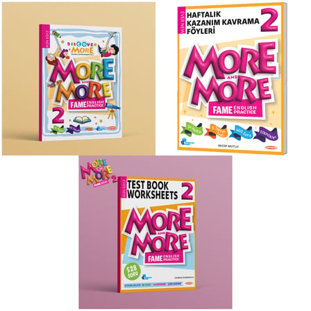 Kurmay Elt 2027 2. Sınıf Discover Reading - Haftalık Föy - Test Book Seti 2 Kitap + 40 Föy Maarif Model