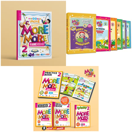 Kurmay Elt 2027 2. Sınıf Discover Reading - Hikaye - Practice Book Seti 9 Kitap Maarif Model
