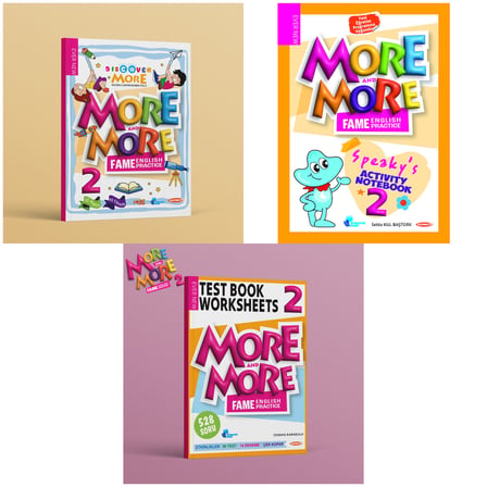 Kurmay Elt 2027 2. Sınıf Discover Reading - Speakys Activity Notebook - Test Book Seti 3 Kitap Maarif Model