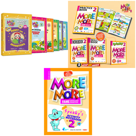 Kurmay Elt 2027 2. Sınıf Hikaye - Practice Book - Speakys Activity Notebook Seti 9 Kitap Maarif Model