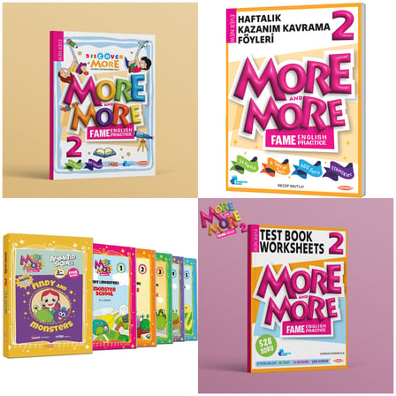 Kurmay Elt 2027 2. Sınıf Discover Reading - Haftalık Föy - Hikaye - Test Book Seti 7 Kitap + 40 Föy Maarif Model