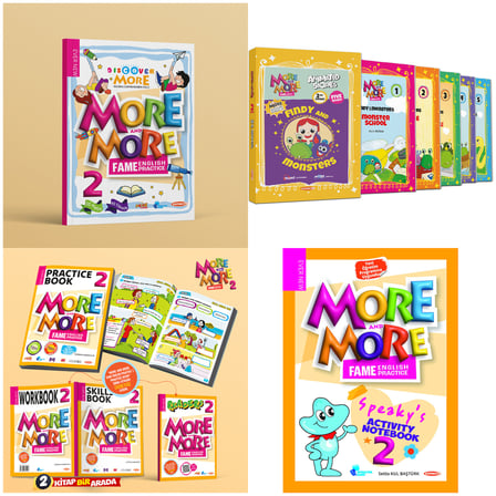 Kurmay Elt 2027 2. Sınıf Discover Reading - Hikaye - Practice Book - Speakys Activity Notebook Seti 10 Kitap Maarif Model