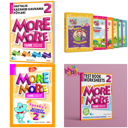 Kurmay Elt 2027 2. Sınıf Haftalık Föy - Hikaye - Speakys Activity Notebook - Test Book Seti 7 Kitap + 40 Föy Maarif Model