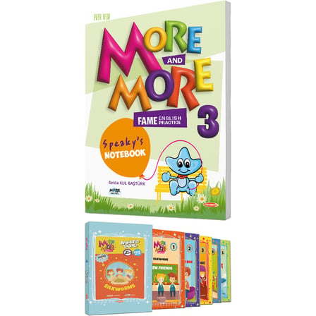 Kurmay Elt 2027 3. Sınıf Speaky S Notebook - Hikaye Seti 6 Kitap Maarif Model