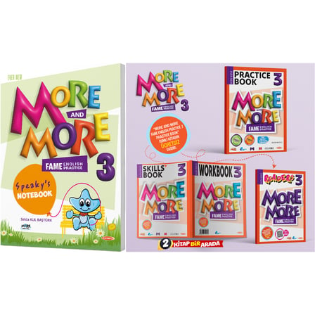 Kurmay Elt 2027 3. Sınıf Speaky S Notebook - Practice Book Seti 4 Kitap Maarif Model