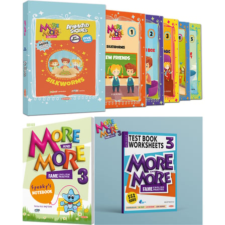 Kurmay Elt 2027 3. Sınıf Speaky S Notebook - Test Book - Hikaye Seti 7 Kitap Maarif Model