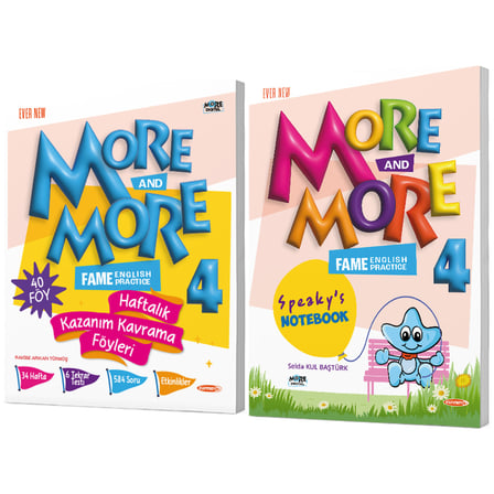 Kurmay Elt 2027 4. Sınıf Haftalık Föy - Speakys Notebook Seti 1 Kitap + 40 Föy 