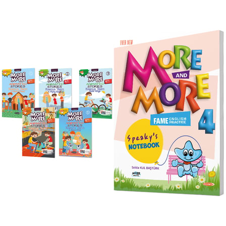 Kurmay Elt 2027 4. Sınıf Hikaye - Speakys Notebook Seti 6 Kitap 
