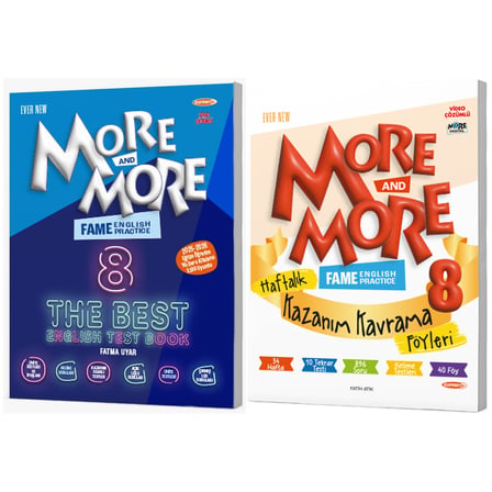 Kurmay Elt 2027 8. Sınıf Lgs Fame The Best Test - Haftalık Föy Seti 1 Kitap + 40 Föy 