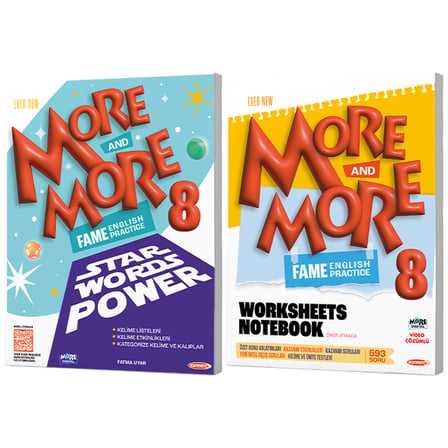 Kurmay Elt 2027 8. Sınıf Lgs Star Words Power - Worksheets Notebook Seti 2 Kitap 