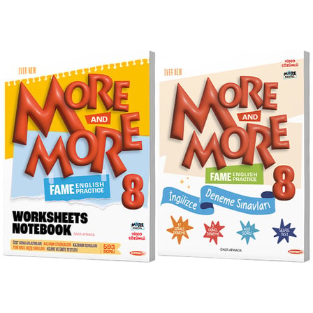 Kurmay Elt 2027 8. Sınıf Lgs Worksheets Notebook - Selfie Deneme Seti 2 Kitap 
