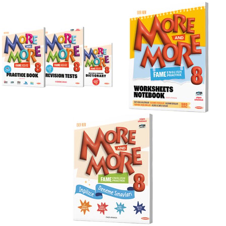 Kurmay Elt 2027 8. Sınıf Lgs Practice Book - Worksheets Notebook - Selfie Deneme Seti 5 Kitap 