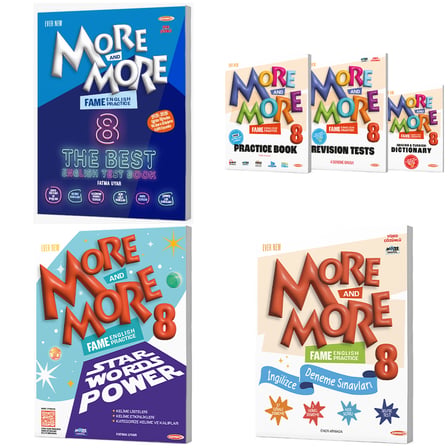 Kurmay Elt 2027 8. Sınıf Lgs Fame The Best Test - Practice Book - Star Words Power - Selfie Deneme Seti 6 Kitap 
