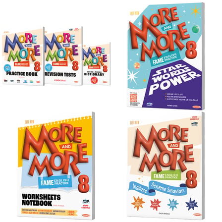 Kurmay Elt 2027 8. Sınıf Lgs Practice Book - Star Words Power - Worksheets Notebook - Selfie Deneme Seti 6 Kitap 