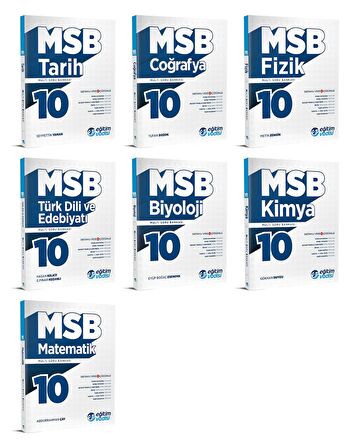 Eğitim Vadisi 2024 10. Sınıf Fasikül Msb Soru Bankası Seti Seti Tam Set