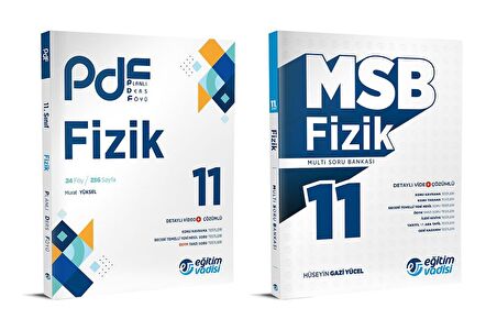Eğitim Vadisi 2024 11. Sınıf Kimya Pdf + Soru Seti 2 Kitap