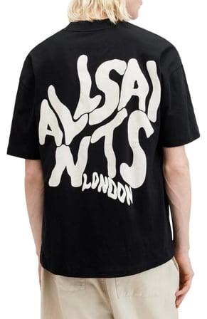 Mhkids Erkek Baskılı Oversize T-shirt - Siyah
