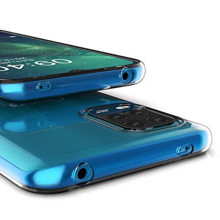 Xiaomi Mi 10 Lite Kılıf Şeffaf İnce Esnek Silikon Kılıf Zipax-Süper