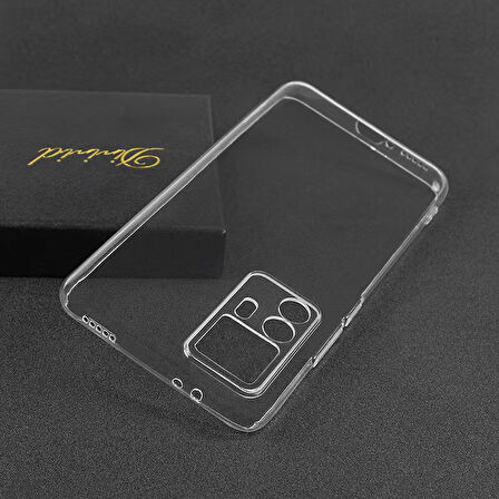 Xiaomi Mi 12T Kılıf Şeffaf İnce Esnek Silikon Kılıf Zipax-Süper