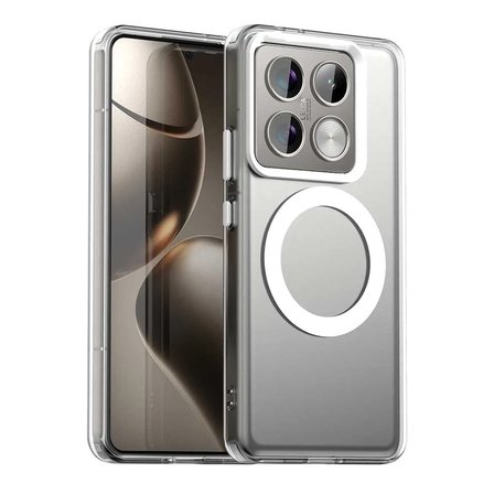 Xiaomi Mi 14T Pro Uyumlu Kılıf Renkli Kenarlı Magesafe Özellikli Hlt-Colour