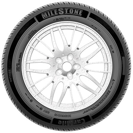 Milestone 165/65 R14 TL79T Carmile Oto Yaz Lastiği (Üretim Yılı :2025)