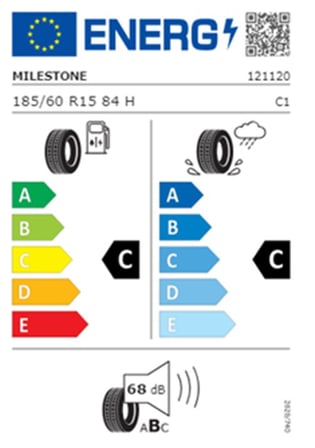 Milestone 185/60 R15 TL 84H CARMILE Oto Yaz Lastiği (Üretim Tarihi:2026)