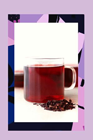 Mim and More Berry Tea - Böğürtlenli Hibiskus Çayı 50 gr