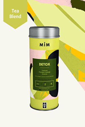 Mim and More Detox Tea - Ananaslı Yeşil Çay 50 gr