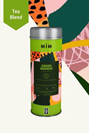 Mim and More Green Mango Tea - Mangolu Yeşil Çay 50 gr