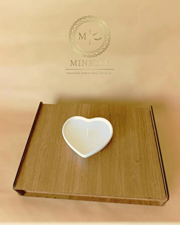 Minelly Luna Love beyaz Mumlu