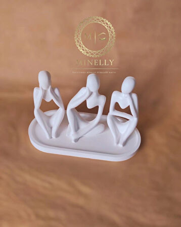 Minelly Abstract Trio Tray
