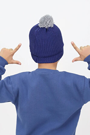 Minima Bebek Ponponlu Örgü Bere – Yumuşak, Sıcak Tutucu Kışlık