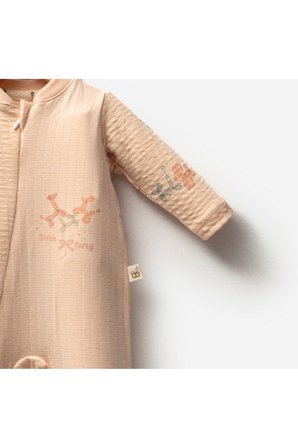 Birth Part Kız Bebek Fermuarlı Tulum | 6-9 AY