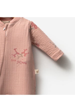 Birth Part Kız Bebek Fermuarlı Tulum | 6-9 AY