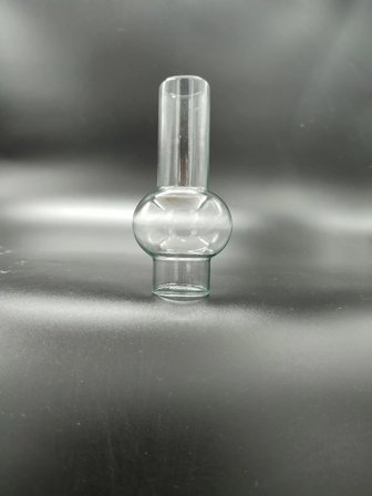 MİNYATÜR GAZ LAMBASI CAMI.FRANSIZ MODEL.ŞEFFAF RENKTE (Alt yuva çapı:3.00 cm-h:11.50 cm)